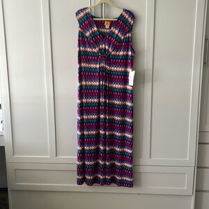 New- Ruby Rd. Maxi Dress. Plus Size 2X.